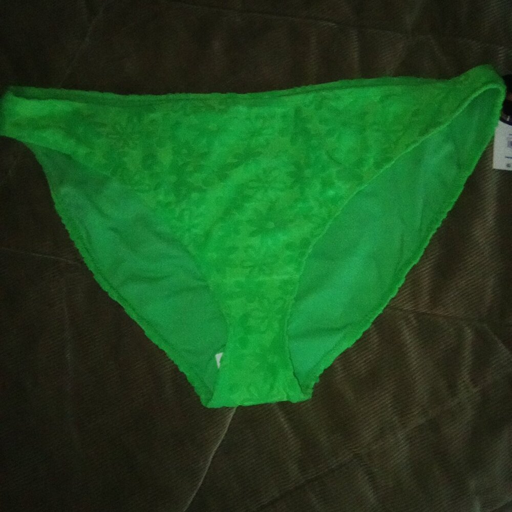 Neon green bikini bottom XXL 19